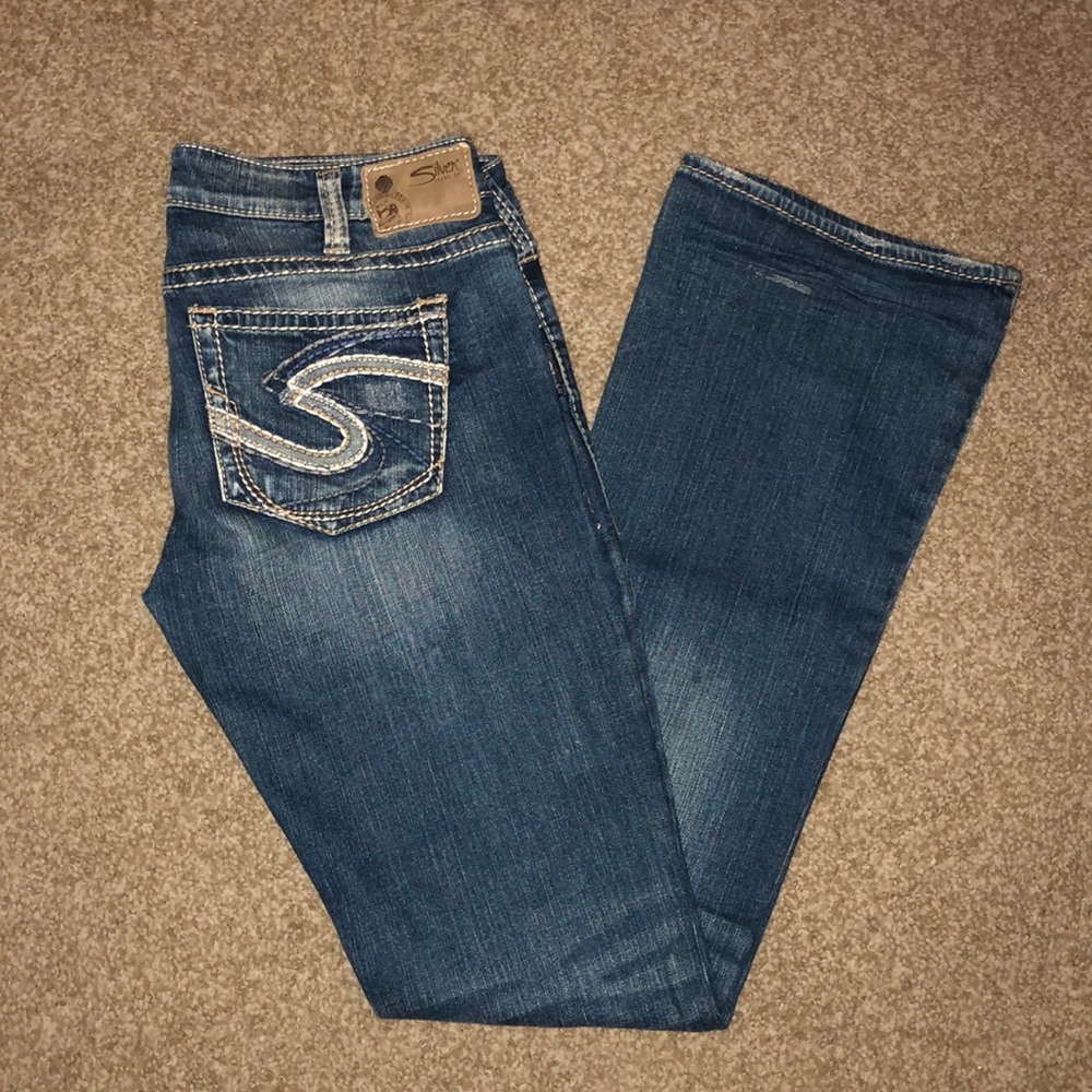 Silver jeans